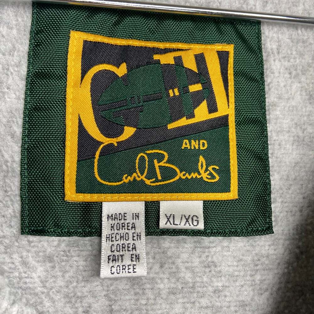 Vintage Carl Banks G-III Green Bay Packets Quilted Jacket - Picture 4 of 8